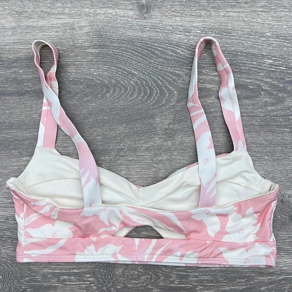 L*Space Eco Chic Econyl® Flora Bikini Top, paradise blooms - Picture 4 of 9